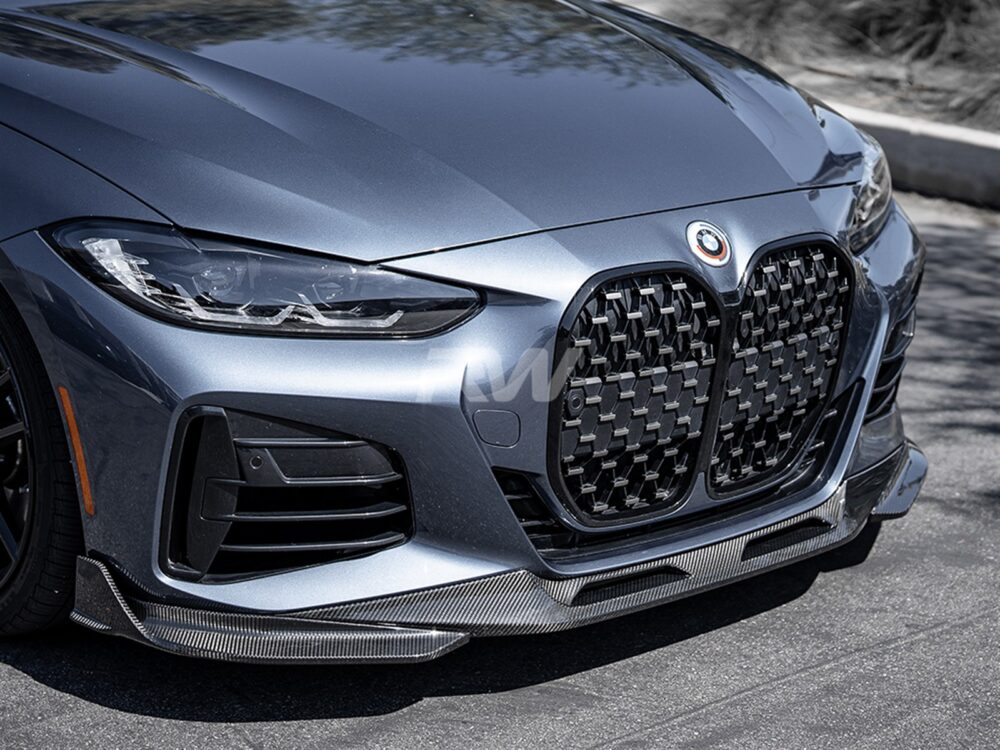 RW Carbon 2021-2026 BMW G22 G23 4-Series DTM Carbon Fiber Front Lip