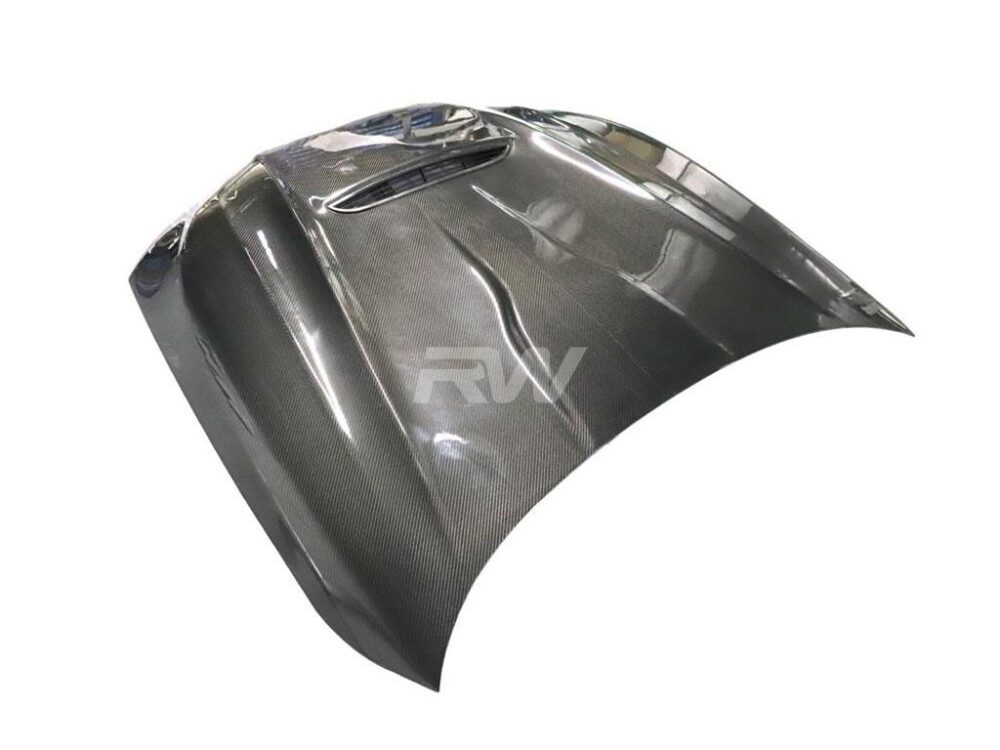 RW Carbon 2021-2026 BMW G22 G23 G26 4-Series Carbon Fiber Hood - Image 3