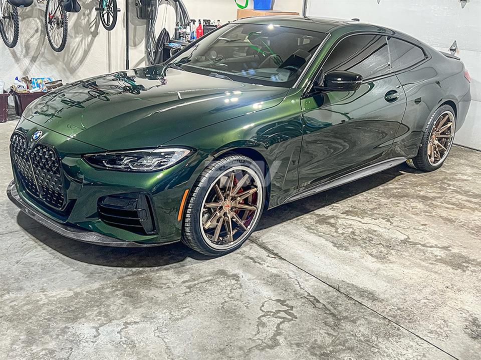 RW Carbon 2021-2026 BMW G22/G23 Carbon Fiber Side Skirt Extensions - Image 7