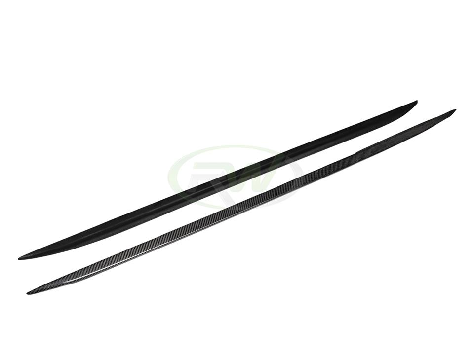 RW Carbon 2021-2026 BMW G22/G23 Carbon Fiber Side Skirt Extensions - Image 9