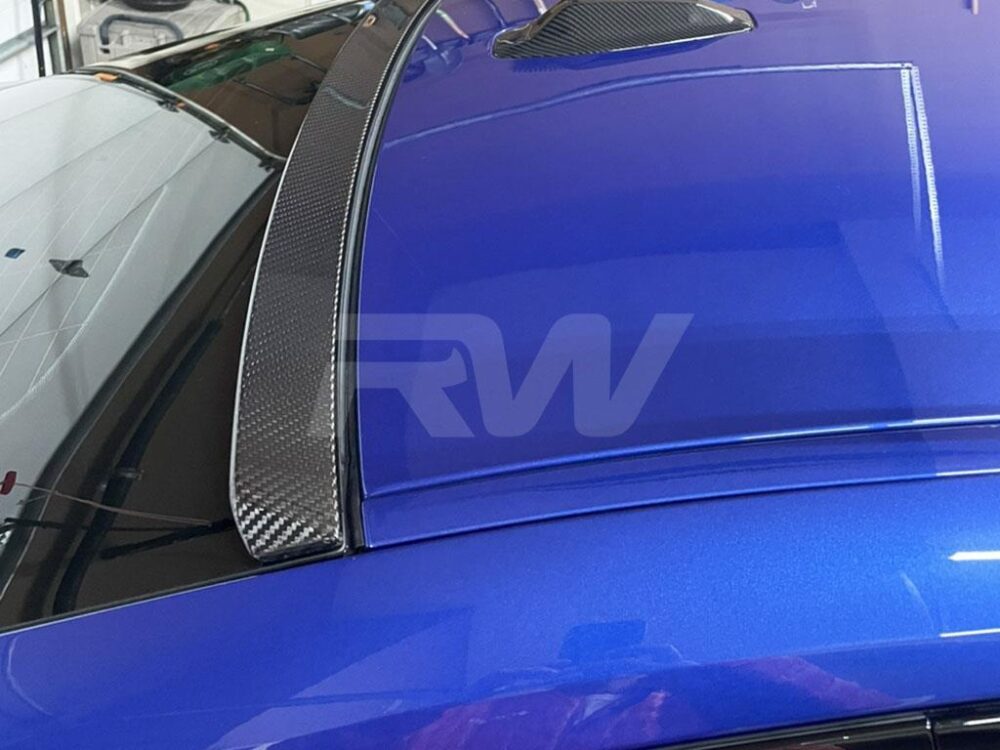 RW Carbon 2022-2026 BMW G26 4-Series / i4 Carbon Fiber Roof Spoiler - Image 3