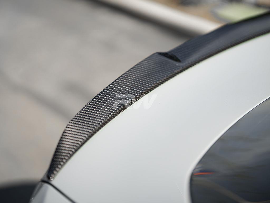 RW Carbon 2021-2026 BMW G26 4-Series / i4 Carbon Fiber DTM Trunk Spoiler - Image 3