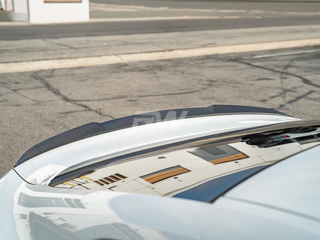 RW Carbon 2021-2026 BMW G26 4-Series / i4 Carbon Fiber DTM Trunk Spoiler - Image 4