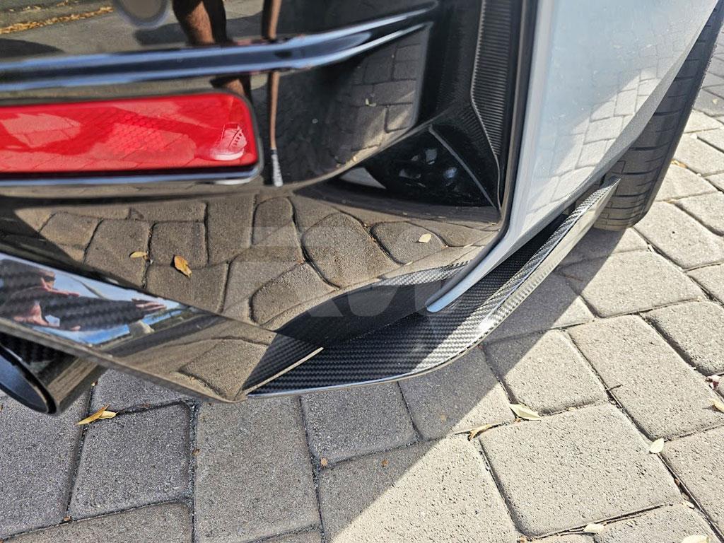 RW Carbon 2021-2026 BMW G26 Gran Coupe 4-Series Carbon Fiber Diffuser - Image 3