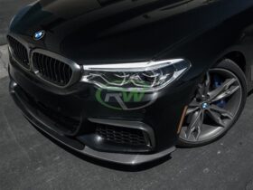 RW Carbon 2017-2020 BMW G30 3D Style Carbon Fiber Front L...