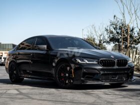 RW Carbon 530i/540i/M550i/M5 (G30/F90) 3D Style Carbon Fiber Side Skirt Extensions for BMW M5 - Image 4