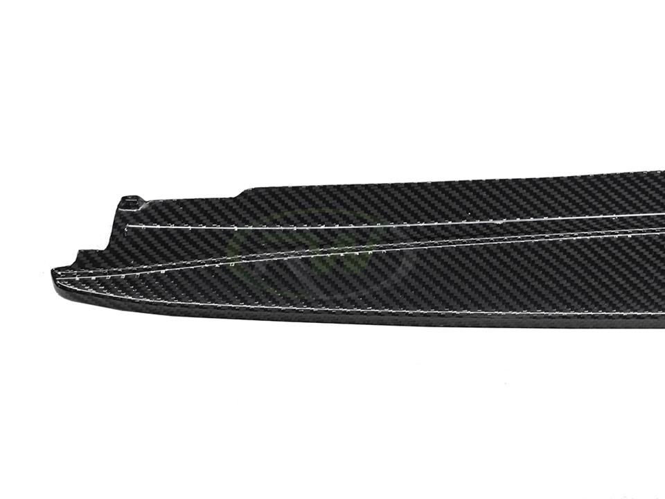 RW Carbon 2017-2023 BMW G30 F90 Carbon Fiber Side Skirt Extensions - Image 20