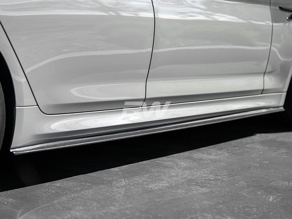 RW Carbon 2017-2023 BMW G30 F90 RWS Carbon Fiber Side Skirt Extensions - Image 21