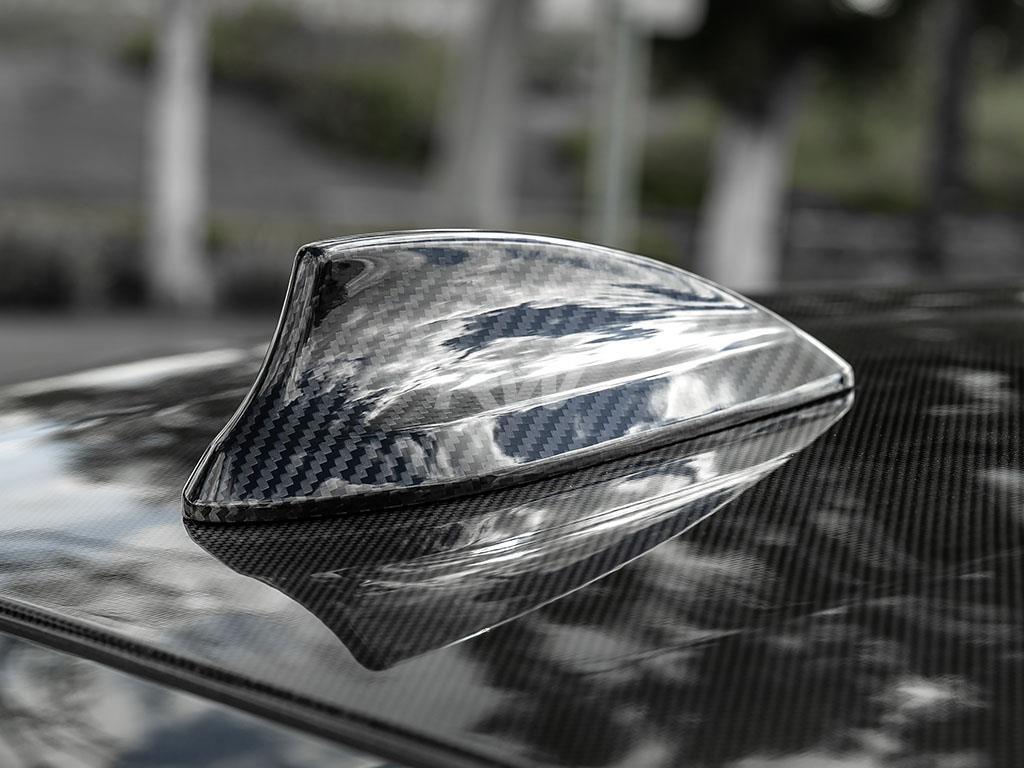 RW Carbon 2017-2022 BMW G30 G31 G32 F90 Carbon Fiber Antenna Cover - Image 4
