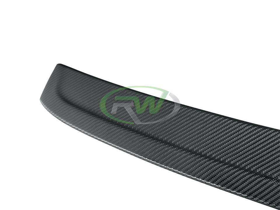 RW Carbon 2017-2023 BMW G30/F90 Carbon Fiber Roof Spoiler - Image 12