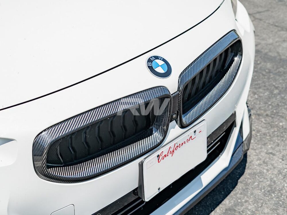 RW Carbon 2021-2026 BMW G42 2-Series Carbon Fiber Grille Surrounds - Image 3