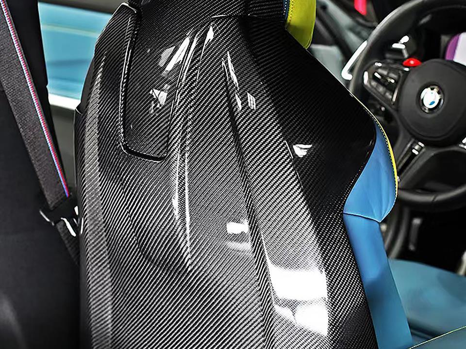 RW Carbon 2021-2026 BMW G42 2-Series Carbon Fiber Seat Backs - Image 3