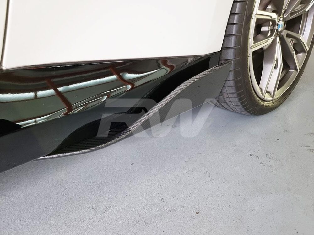 RW Carbon 2021-2026 BMW G42 2-Series Carbon Fiber Side Skirt Winglets - Image 4