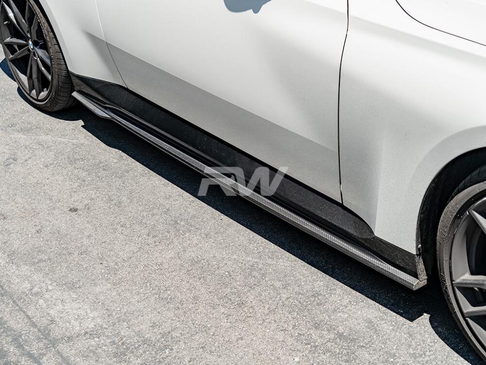 RW Carbon 2021-2026 BMW G42 2-Series Carbon Fiber Side Skirts