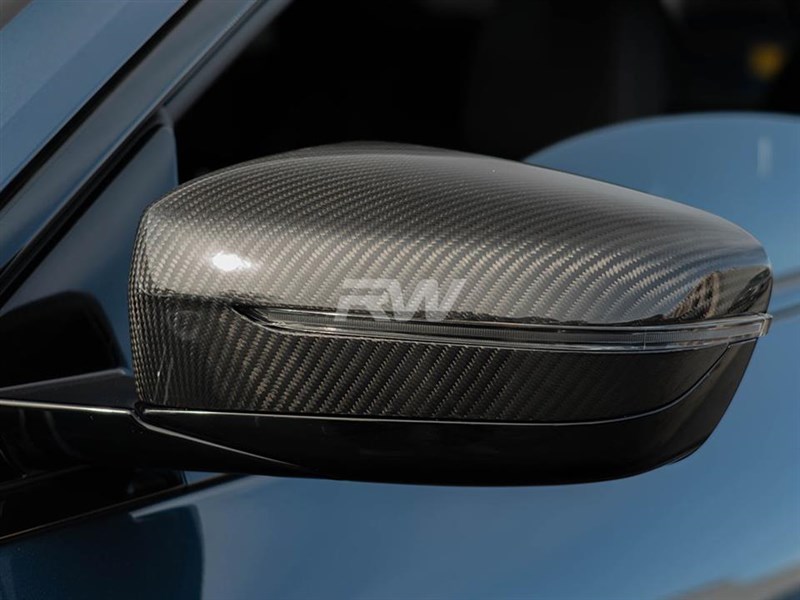 RW Carbon 2022-2026 BMW G42 230i 2-Series Carbon Fiber Mirror Caps