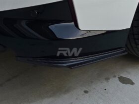 RW Carbon G42 M240i Carbon Fiber Rear Bumper Splitters - Image 2