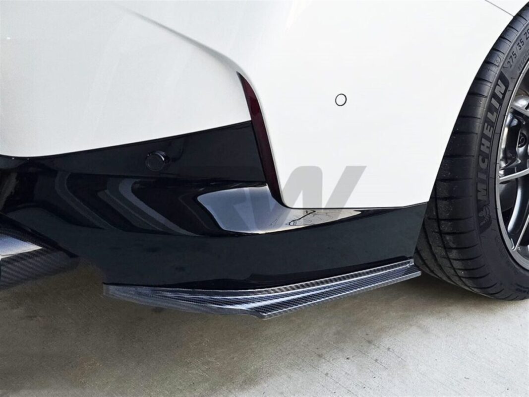 RW Carbon G42 M240i Carbon Fiber Rear Bumper Splitters
