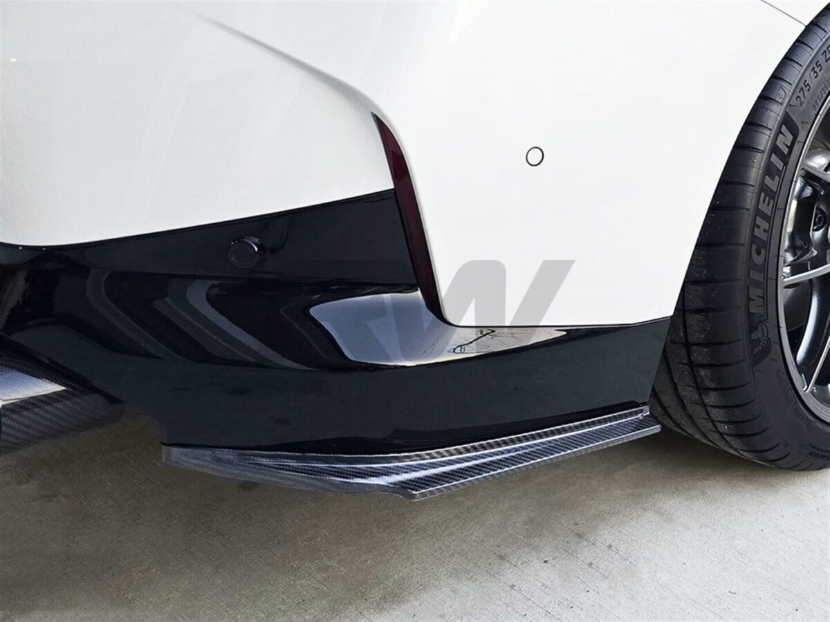 RW Carbon 2022-2026 BMW G42 M240i Carbon Fiber Rear Bumper Splitters