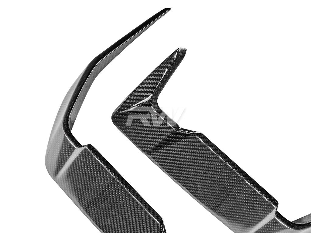 RW Carbon 2024-2026 BMW G60 5-Series Carbon Fiber Front Side Vent Trims - Image 9