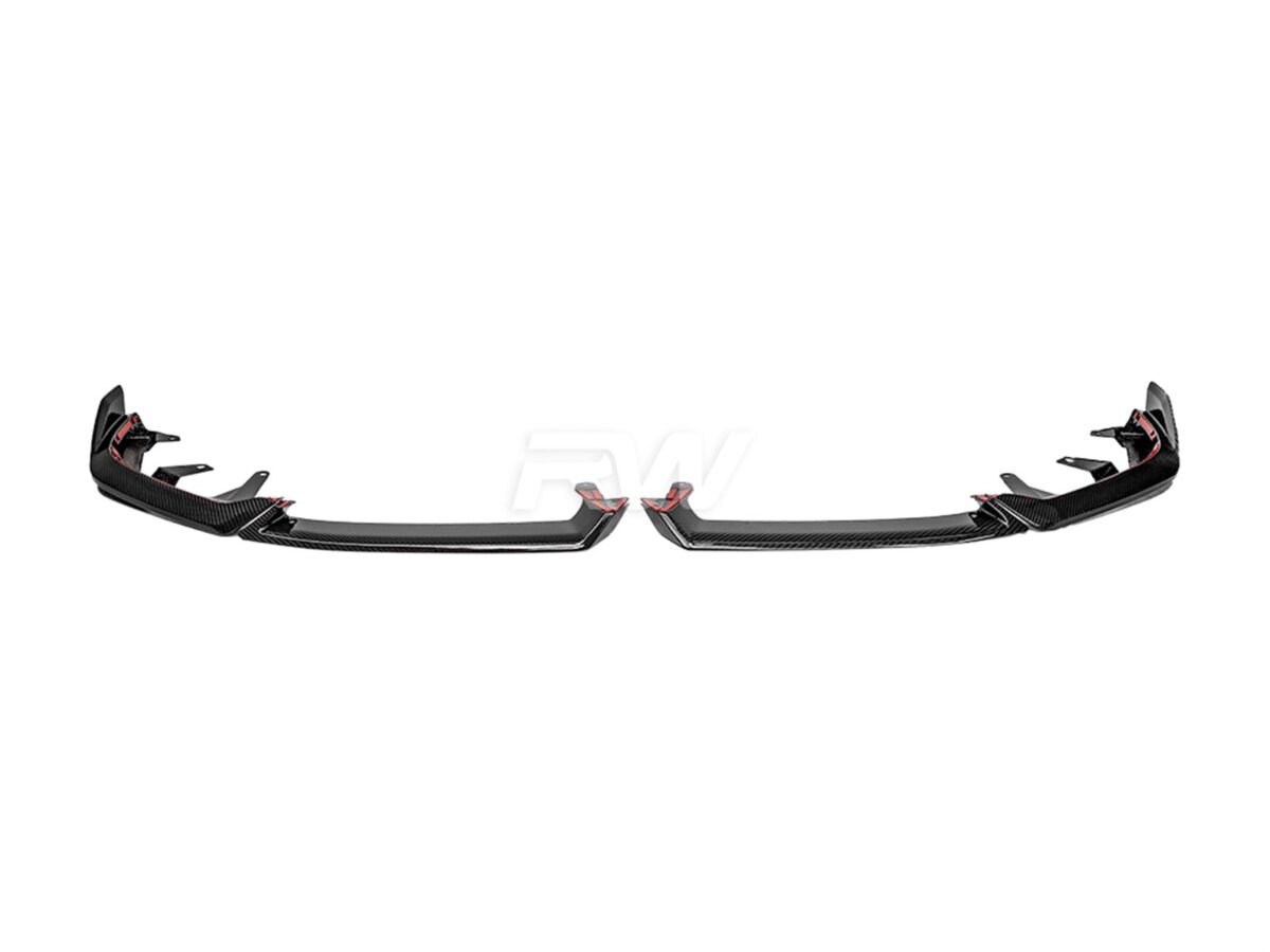 RW Carbon 2024-2026 BMW G60 Carbon Fiber Performance Style Front Lip - Image 5