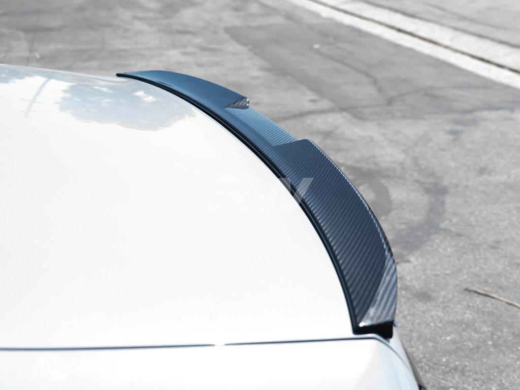 RW Carbon 2024-2026 BMW G60 G90 Performance Style Carbon Fiber Trunk Spoiler - Image 11