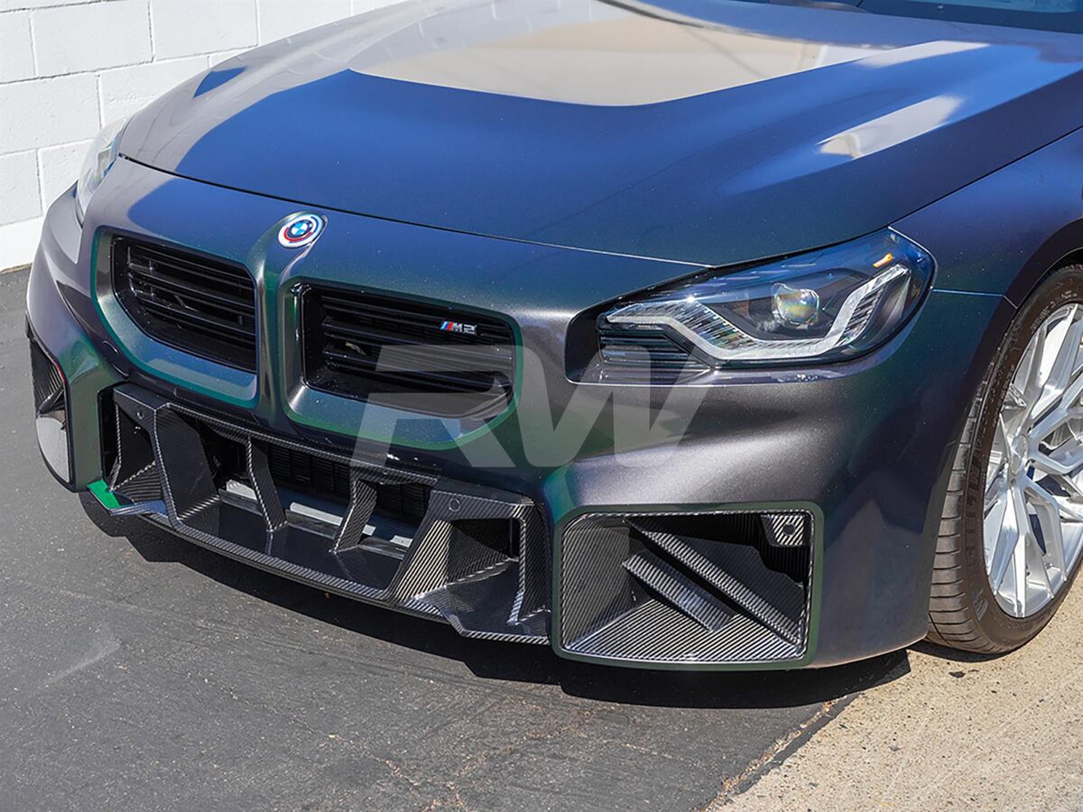 RW Carbon 2023-2026 BMW G87 Dual Slat Carbon Fiber Duct Trims - Image 4