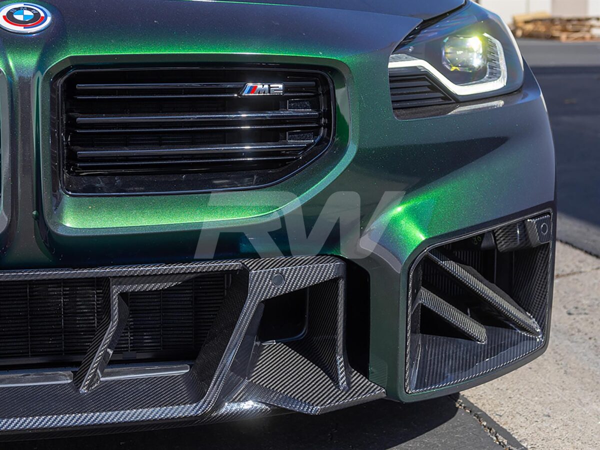 RW Carbon 2023-2026 BMW G87 Dual Slat Carbon Fiber Duct Trims - Image 7