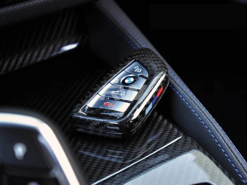 RW Carbon 2021-2026 BMW G87 G26 G42 i4 Carbon Fiber Key Case