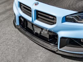 RW Carbon G87 M2 ABS Mesh Lower Grille Guard for BMW M2 - Image 2