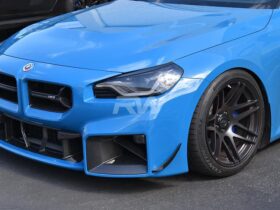 RW Carbon G87 M2 Carbon Fiber Eyelids for BMW M2 - Image 2