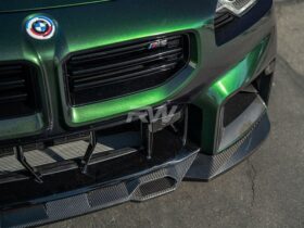RW Carbon G87 M2 Carbon Fiber GTX Front Lip Spoiler for BMW M2 - Image 2
