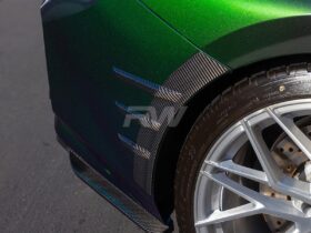 RW Carbon G87 M2 Carbon Fiber Rear Fender Arch Trim for BMW M2 - Image 3