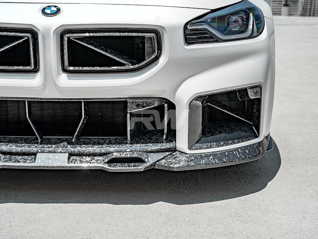 RW Carbon 2023-2026 BMW G87 M2 Forged Carbon Duct Trims - Image 3
