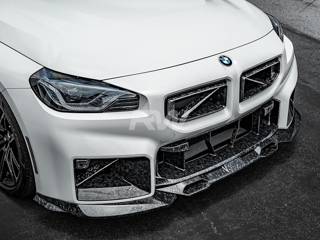 RW Carbon 2023-2026 BMW G87 M2 Forged Carbon Duct Trims - Image 5