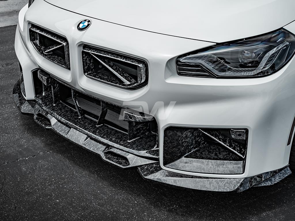 RW Carbon 2023-2026 BMW G87 M2 Forged Carbon Duct Trims - Image 4