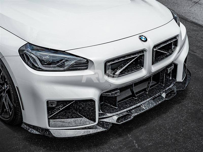 RW Carbon 2023-2026 BMW G87 M2 Forged Carbon GTX Front Lip