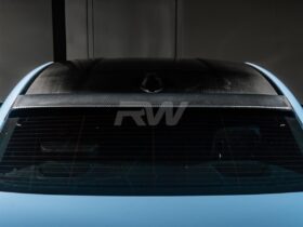 RW Carbon G87 M2 G42 2-Series Carbon Fiber Roof Spoiler for BMW M2 - Image 2