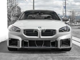 RW Carbon G87 M2 OE Style Carbon Fiber Center Front Bumper Trim for BMW M2 - Image 6