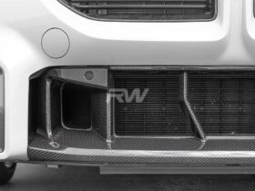 RW Carbon G87 M2 OE Style Carbon Fiber Center Front Bumper Trim for BMW M2 - Image 2