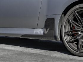 RW Carbon G87 M2 Performance Style Carbon Fiber Side Winglets for BMW M2 - Image 3