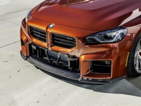 RW Carbon G87 M2 RWS Dry Carbon Fiber Front Lip for BMW M2 - Image 3