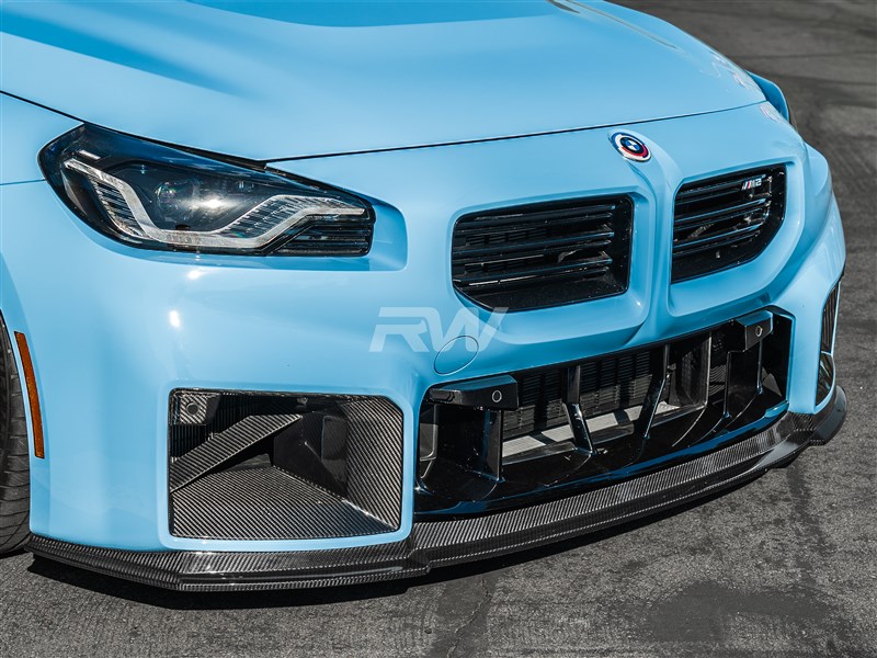 RW Carbon 2023-2026 BMW G87 M2 RWS Dry Carbon Fiber Front Lip