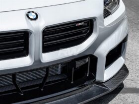 RW Carbon G87 M2 Suvneer Carbon Fiber Front Lip for BMW M2 - Image 2