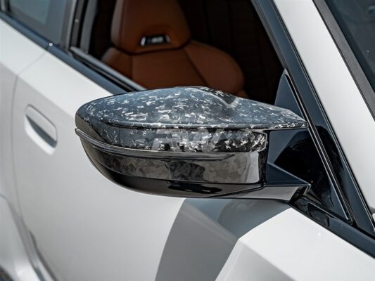 RW Carbon 2021-2026 BMW G8X Forged Carbon Mirror Cap Replacements