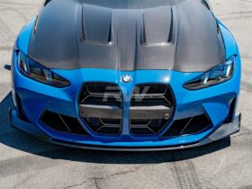 RW Carbon G8X M3/M4 CS Style Carbon Fiber Front Lip for BMW M4 - Image 2
