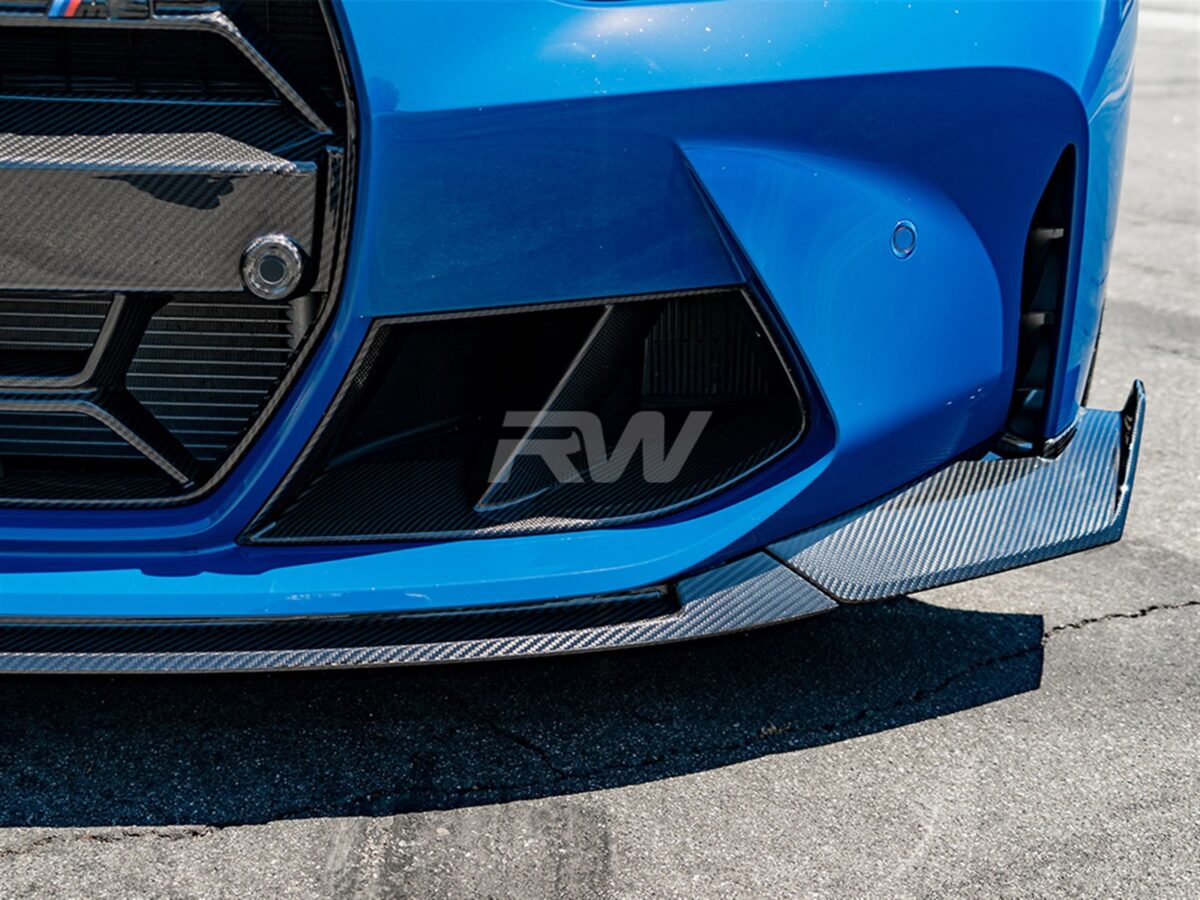 RW Carbon 2021-2026 BMW G8X M3/M4 CS Style Carbon Fiber Front Lip - Image 3