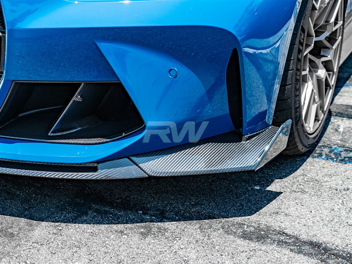 RW Carbon 2021-2026 BMW G8X M3/M4 CS Style Carbon Fiber Front Lip - Image 6