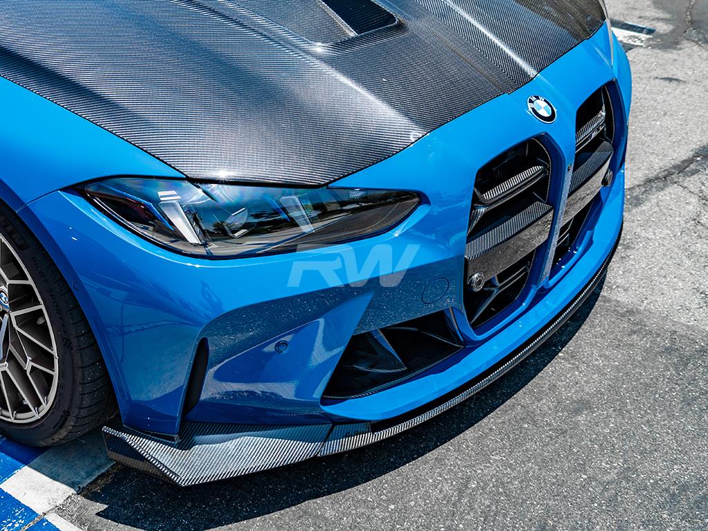RW Carbon 2021-2026 BMW G8X M3/M4 CS Style Carbon Fiber Front Lip - Image 7