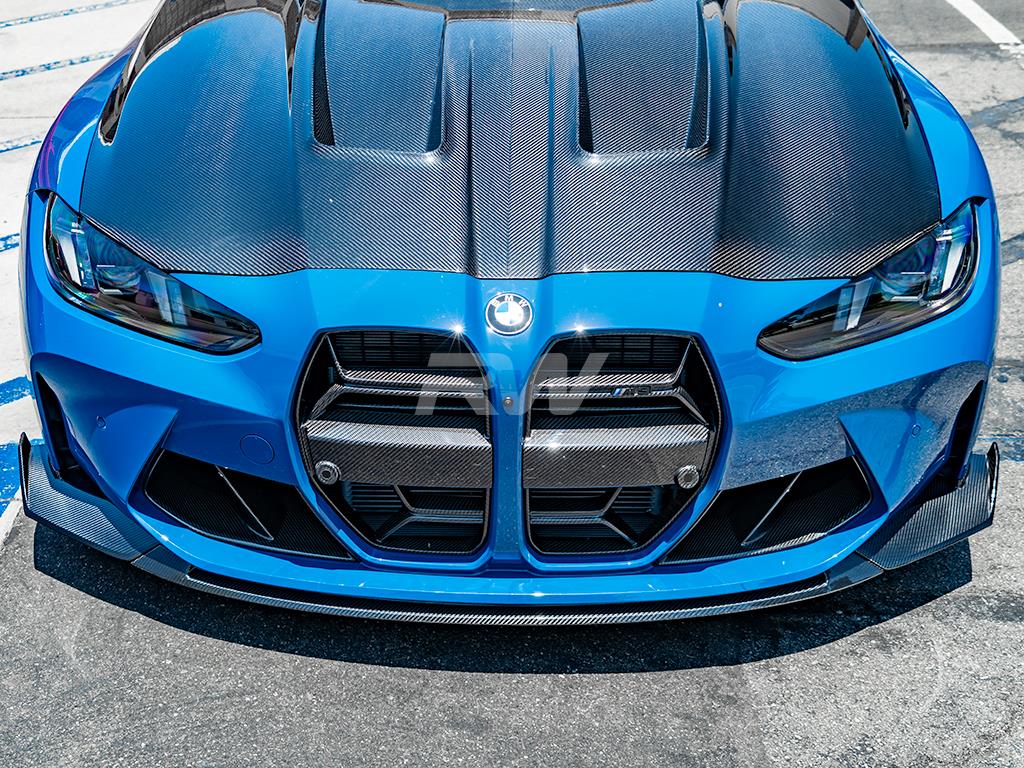 RW Carbon 2021-2026 BMW G8X M3/M4 CS Style Carbon Fiber Front Lip - Image 8