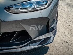RW Carbon G8X M3 M4 DTM Carbon Fiber Canards for BMW M4 - Image 4